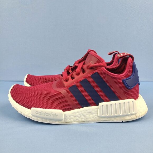Adidas Kids Sneakers GS Size 7 NMD_R1 J Raspberry Blue Unity Pink Shoes S80205 - Picture 1 of 16